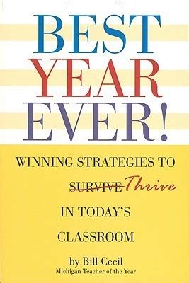 Best Year Ever: Winning Strategies to Thrive in Todays Classroom Ebook PDF