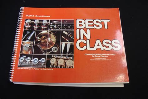 Best in Class Book 2 Score and Manual Comprehensive band method