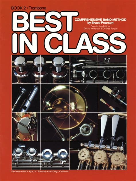 Best in Class Trombone Book 2 Comprehensive band method