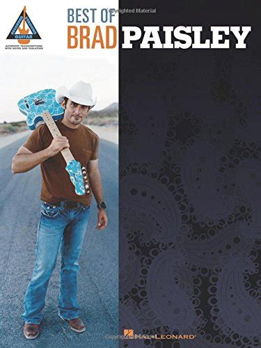 Best of Brad Paisley Recorded Versions Guitar Reader