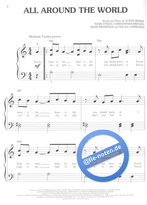 Best of Justin Bieber for Big-Note Piano Epub