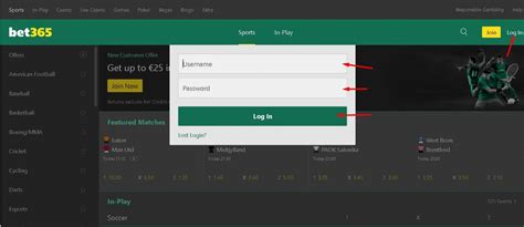 Bet365 com login