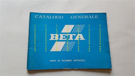Beta Parts Catalogue