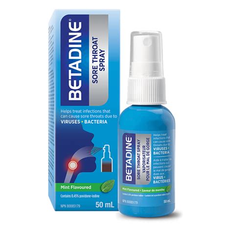 Betadine Sore Throat Spray: The Ultimate Guide to Relief