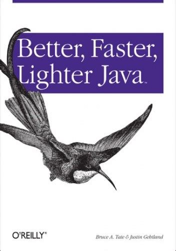 Better, Faster, Lighter Java PDF