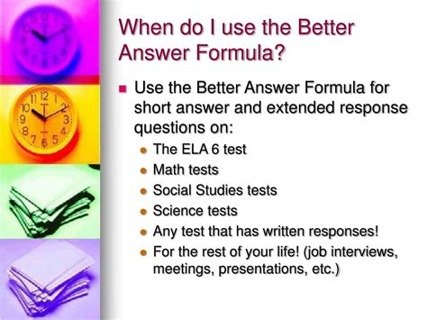 Better Answer Formula Kindle Editon