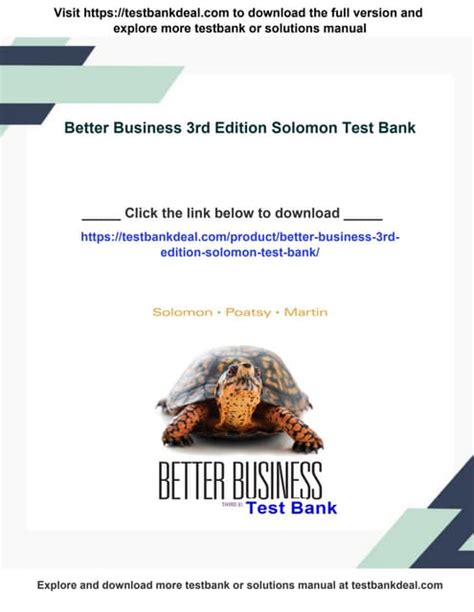 Better Business 3rd Edition Ebook Reader