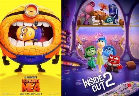 Better Despicable Me 4 or Inside Out 2: A Detailed Comparison