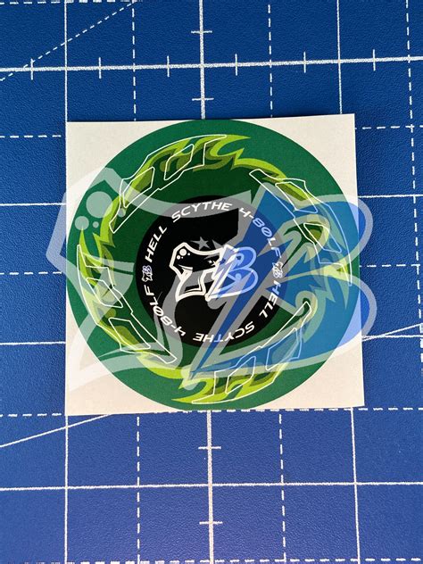 Beyblade X Sticker Template