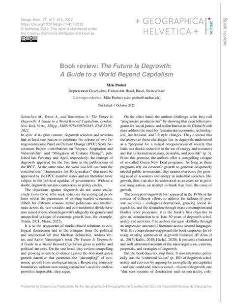 Beyond Capitalism: A Paradigm Shift for a Sustainable and Equitable Future