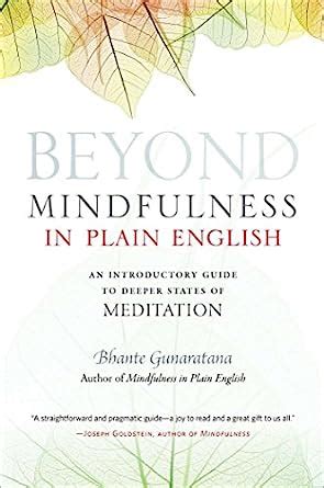 Beyond Mindfulness in Plain English An Introductory guide to Deeper States of Meditation Kindle Editon