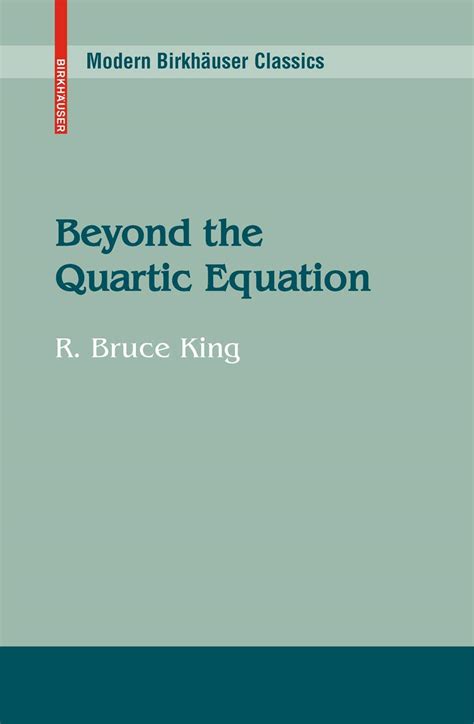 Beyond the Quartic Equation Epub