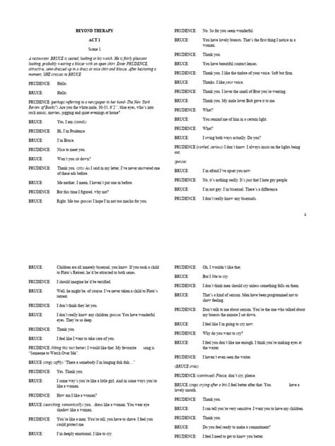 Beyond therapy full script Epub