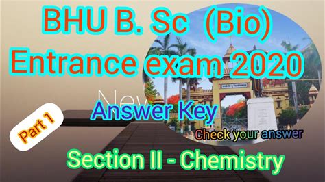 Bhu Bsc Bio Answer Key Reader