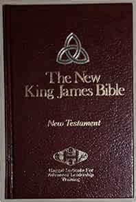 Bible New King James New Testament Black 192 Reader