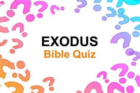 Bible Quiz Questions Answers From Exodus Doc