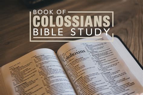 Bible Study for the Book of Colossians Kindle Editon