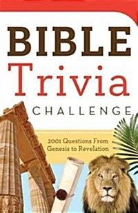 Bible Trivia Challenge: 2,001 Questions from Genesis to Revelation (Paperback) Ebook Ebook PDF