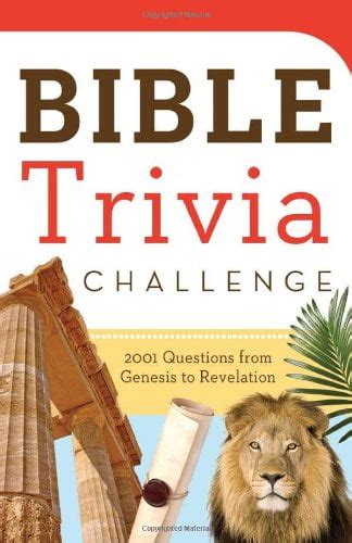 Bible Trivia Challenge: 2,001 Questions from Genesis to Revelation (Paperback) Ebook Ebook PDF