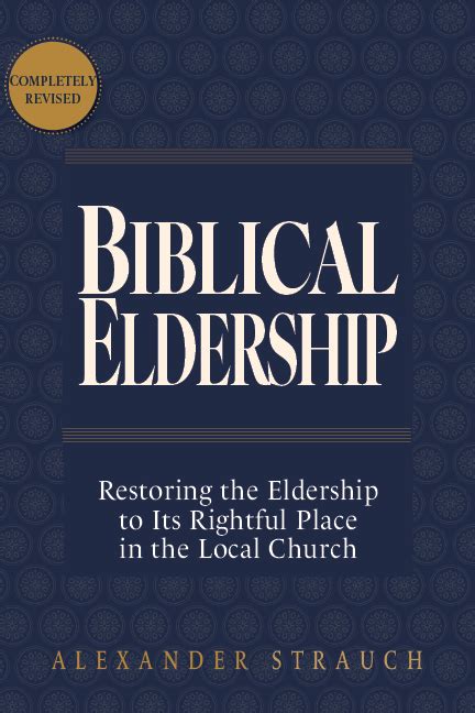 Biblical Eldership PDF