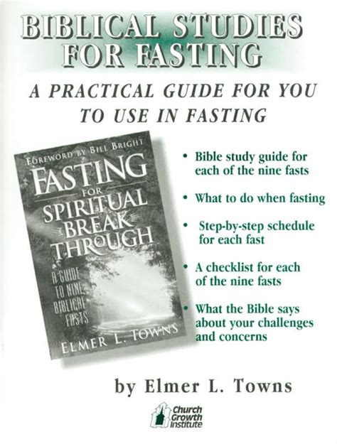 Biblical Studies For Fasting Workbook Epub