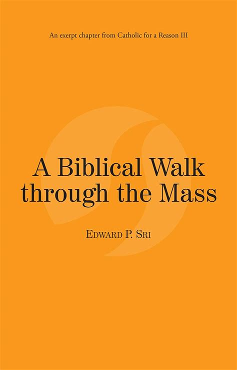 Biblical Walk Through Mass Book Reader