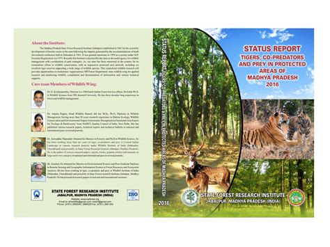 Bibliography Wildlife and Protected Area Management in Madhya Pradesh Reader