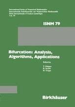 Bifurcation Analysis, Algorithms, Applications : Proceedings of the Conference at the University of Reader