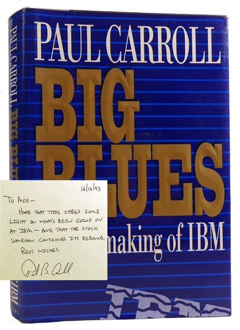Big Blues The Unmaking of IBM PDF