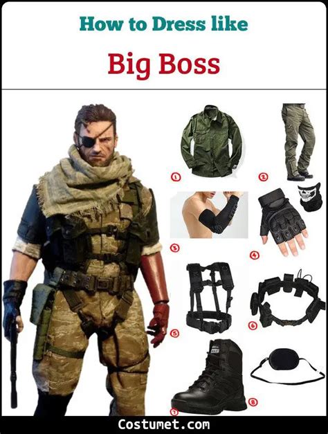 Big Boss Costume