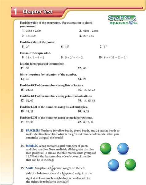 Big Ideas Math Answer Key Red Reader