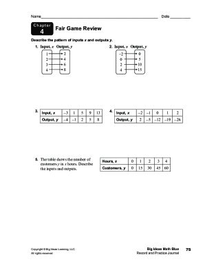 Big Ideas Math Green Practice Journal Answers Doc