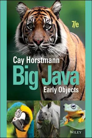 Big Java 3rd Edition By Cay Horstmann Wiley 2008 Pdf Ebook Reader