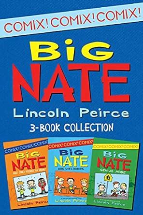 Big Nate Comics 3-Book Collection What Could Possibly Go Wrong Here Goes Nothing Genius Mode Big Nate Comix