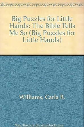 Big Puzzles for Little Hands The Bible Tells Me So Doc