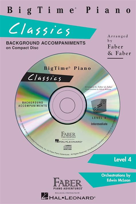 BigTime Piano Level 4 Classics CD Kindle Editon