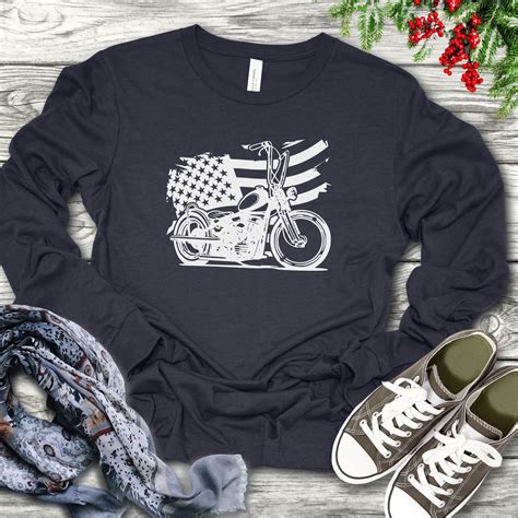 Biker Long Sleeve T-Shirts: Embracing the Freedom and Style of the Open Road