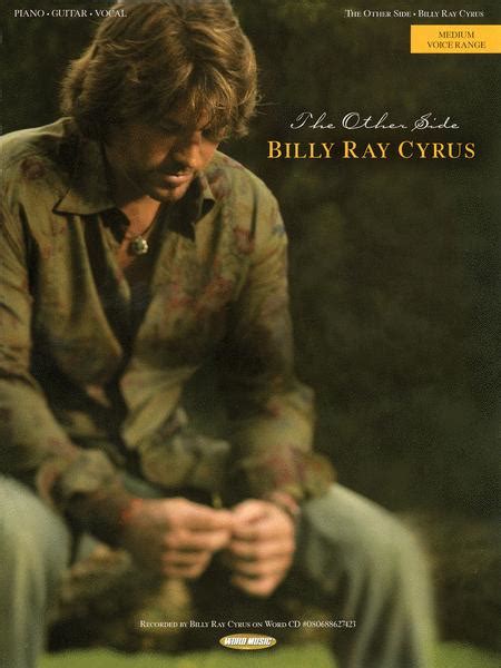 Billy Ray Cyrus The Other Side Piano Vocal Guitar Artist Songbook Reader