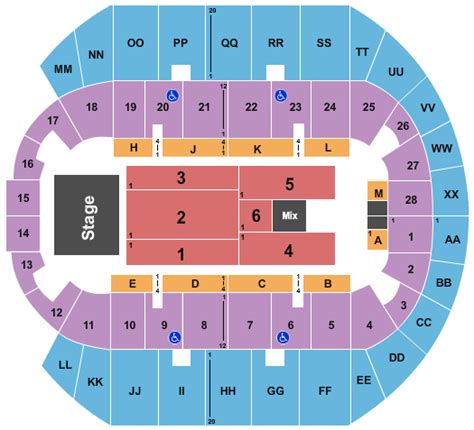 Biloxi Coliseum Seating Chart