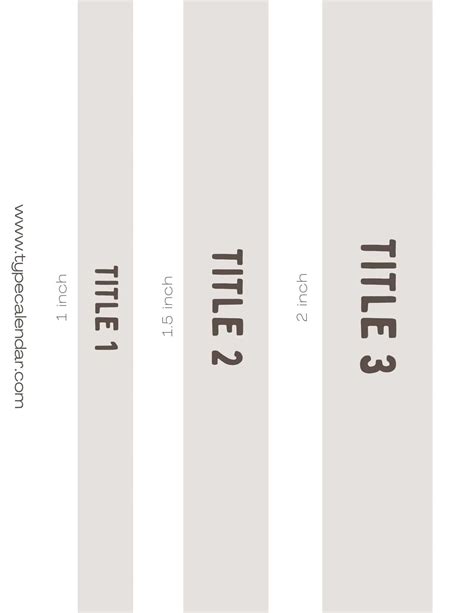 Binder Spine Insert Template