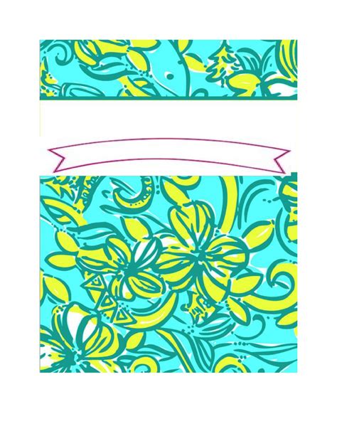 Binder Template Cover