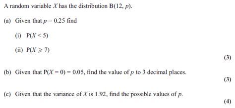 Binomial Distribution Exam Solutions Reader