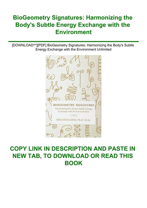 BioGeometry Signatures Harmonizing Exchange Environment Reader