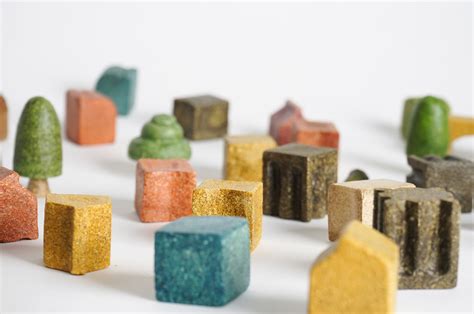 Biodegradable building blocks: