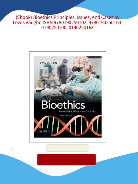 Bioethics Principles Issues And Cassed Second Ebook Epub