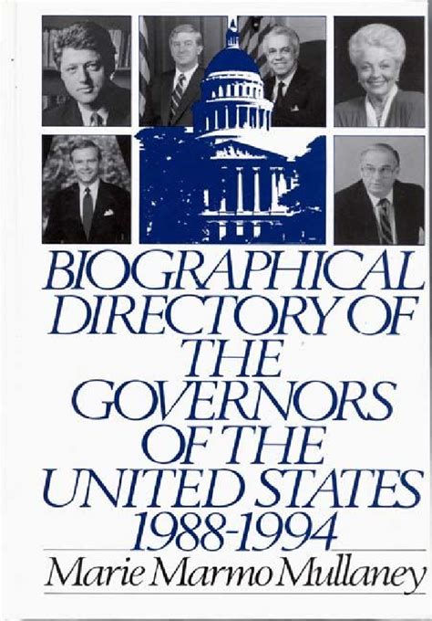 Biographical Directory of the Governors of the United States, 1988 - 1994 Epub
