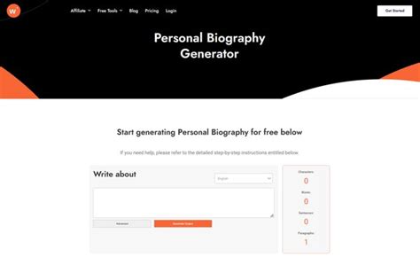 Biography Generator AI: 50+ Ideas to Write Amazing Biographies