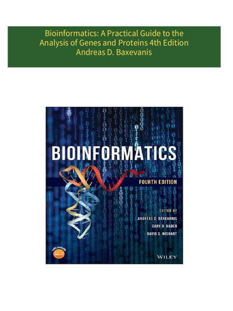 Bioinformatics A Practical Guide to the Analysis of Genes and Proteins Reader