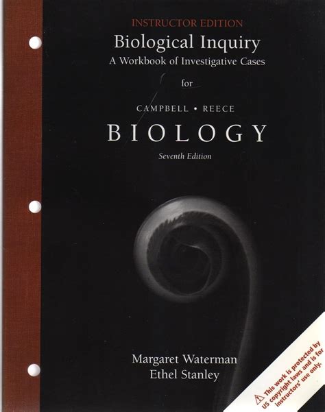 Biological Inquiry Workbook Investigative Cases Answers Kindle Editon