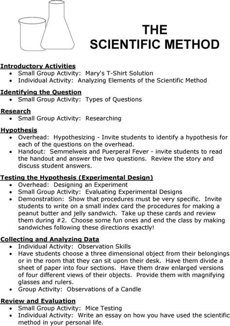 Biology 120 Scientific Method Word Answer Key Reader